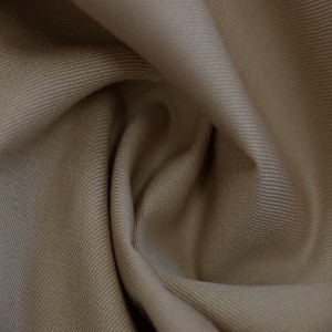 Khaki Polyester/Wool Blend Fabric Yarn Dyed Woven Wool Fabric For Army Suits