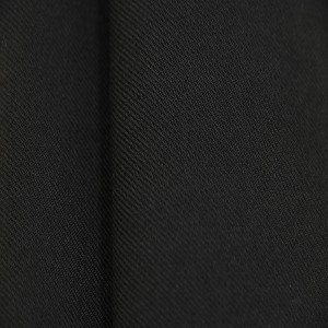 Vải dệt kim len màu đen