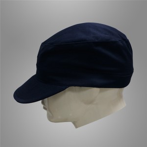 Gorra de guardia de seguridad azul marino oscuro