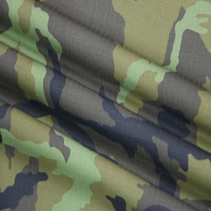 चेक सेना के लिए एंटी-इन्फ्रारेड रिपस्टॉप छलावरण कपड़े