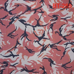 Pink ripstop camouflage fabric for Oman military