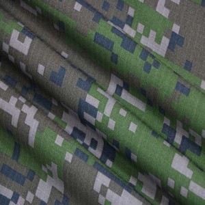 Анти-инфрацрвена дигитална камуфлажна тканина за чешку војску