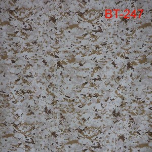 Nylon cotton desert camouflage fabric for Saudi arabian army