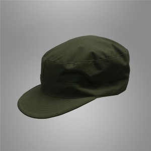 аліўкава-зялёная армейская салдацкая шапка