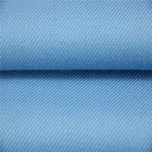 40%Wool 60%Polyester light blue shirting fabric for police uniform