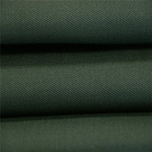 25% jun 75% polyester zaytun yashil harbiy ofitser formasi materiali