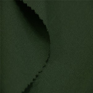 30% Wol 70% polyester bahan seragam upacara hijau