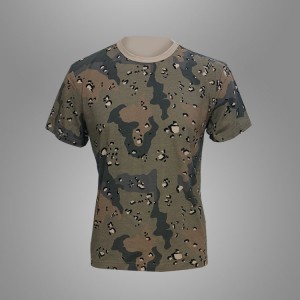 Militær camo T-shirt