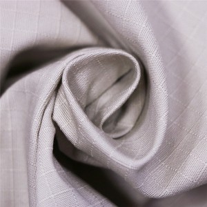 Khaki cotton rip stop fabric