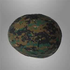 Army camo helmet cover